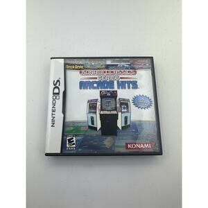 Konami Classics Series Arcade Hits (Nintendo DS, 2007) Complete With Manual CIB
